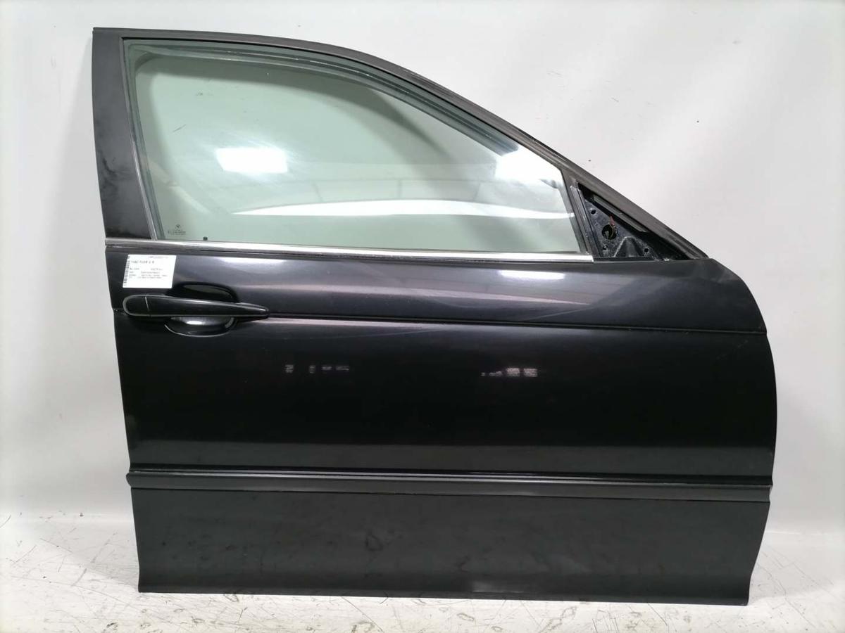 BMW 3er E46 original T&uuml;r vorn rechts 303 Cosmosschwarz Bj.2000